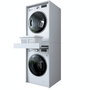 Hanah Home KD113 - 3856 Armario de Baño Blanco 66.6x189x65 cm